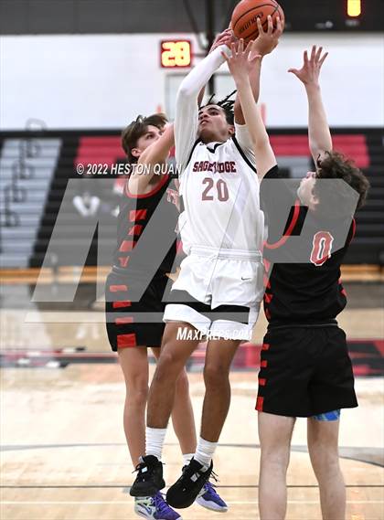 Thumbnail 2 in Sage Ridge vs. San Clemente (Tustin Holiday Classic) photogallery.