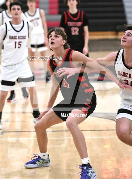 Thumbnail 1 in Sage Ridge vs. San Clemente (Tustin Holiday Classic) photogallery.