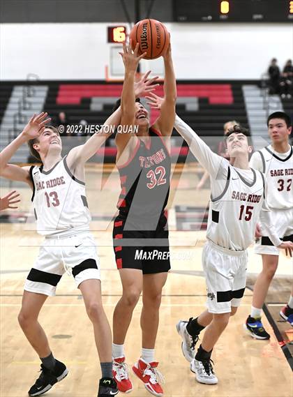 Thumbnail 3 in Sage Ridge vs. San Clemente (Tustin Holiday Classic) photogallery.