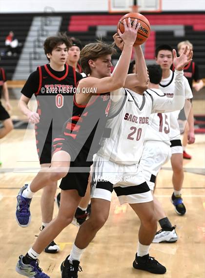 Thumbnail 2 in Sage Ridge vs. San Clemente (Tustin Holiday Classic) photogallery.