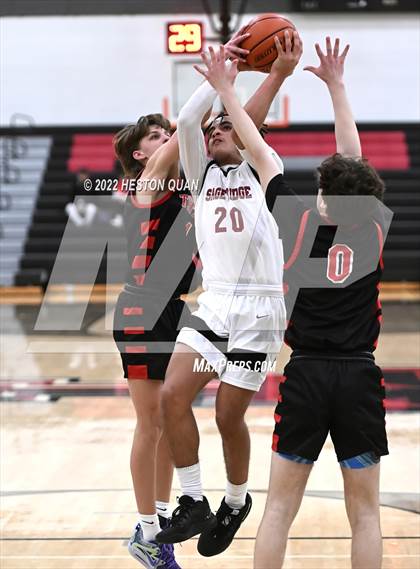 Thumbnail 1 in Sage Ridge vs. San Clemente (Tustin Holiday Classic) photogallery.