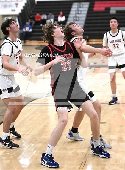 Thumbnail 1 in Sage Ridge vs. San Clemente (Tustin Holiday Classic) photogallery.