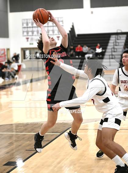 Thumbnail 2 in Sage Ridge vs. San Clemente (Tustin Holiday Classic) photogallery.