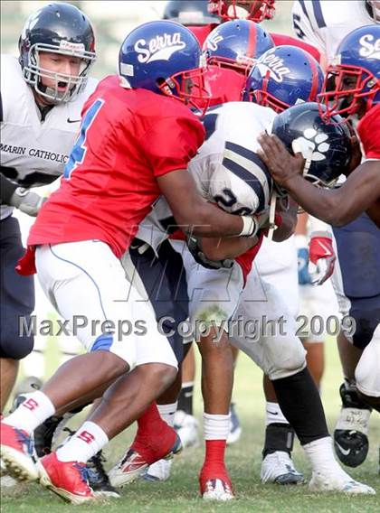 Thumbnail 2 in Marin Catholic vs. Serra (CIF State D3 Final) photogallery.