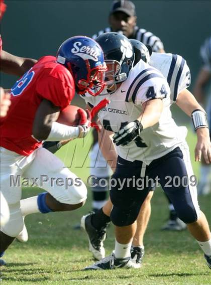 Thumbnail 1 in Marin Catholic vs. Serra (CIF State D3 Final) photogallery.