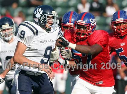 Thumbnail 1 in Marin Catholic vs. Serra (CIF State D3 Final) photogallery.