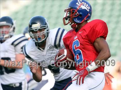 Thumbnail 1 in Marin Catholic vs. Serra (CIF State D3 Final) photogallery.