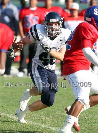 Thumbnail 3 in Marin Catholic vs. Serra (CIF State D3 Final) photogallery.