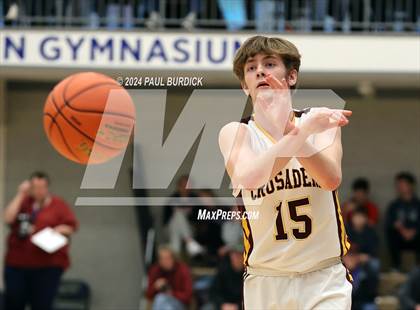 Thumbnail 3 in Clarion Area vs Elk County Catholic (District 9 1A Final) photogallery.