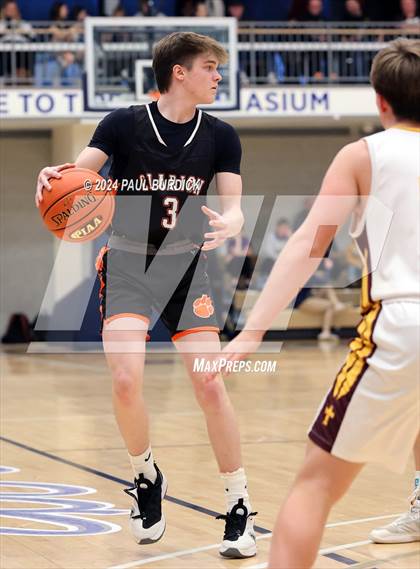 Thumbnail 3 in Clarion Area vs Elk County Catholic (District 9 1A Final) photogallery.