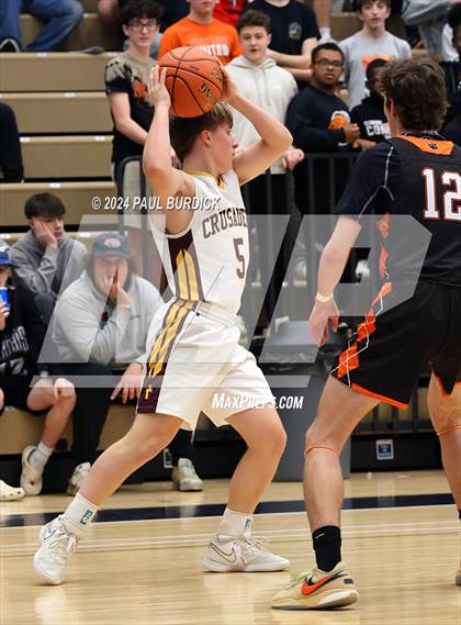Thumbnail 1 in Clarion Area vs Elk County Catholic (District 9 1A Final) photogallery.