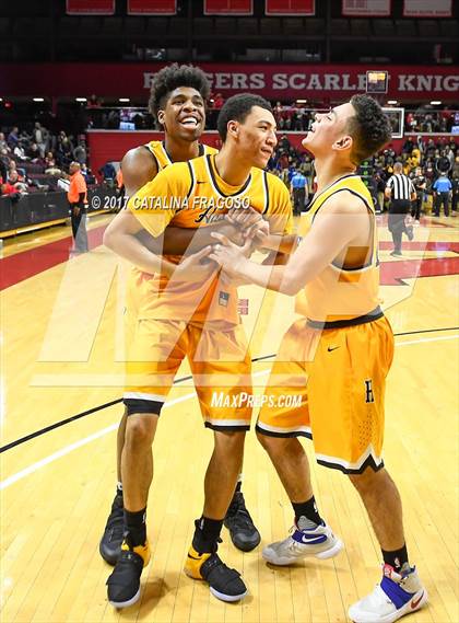 Thumbnail 1 in St. Anthony vs. Hudson Catholic (NJSIAA Non-Public B Final)  photogallery.