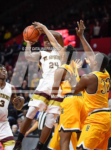 Thumbnail 1 in St. Anthony vs. Hudson Catholic (NJSIAA Non-Public B Final)  photogallery.