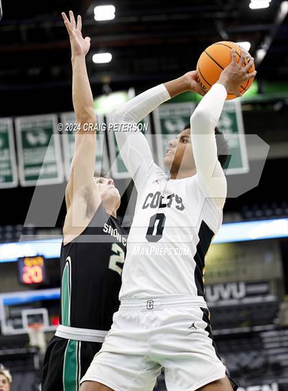 Thumbnail 2 in Snow Canyon vs. Cottonwood (UHSAA 4A Semifinals) photogallery.
