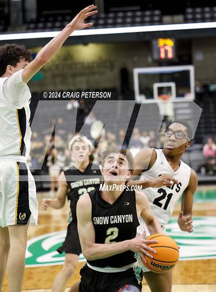 Thumbnail 2 in Snow Canyon vs. Cottonwood (UHSAA 4A Semifinals) photogallery.