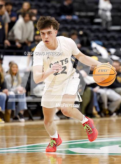 Thumbnail 2 in Snow Canyon vs. Cottonwood (UHSAA 4A Semifinals) photogallery.