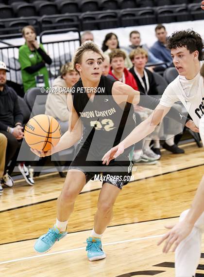 Thumbnail 2 in Snow Canyon vs. Cottonwood (UHSAA 4A Semifinals) photogallery.