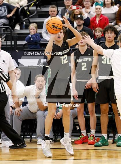 Thumbnail 1 in Snow Canyon vs. Cottonwood (UHSAA 4A Semifinals) photogallery.