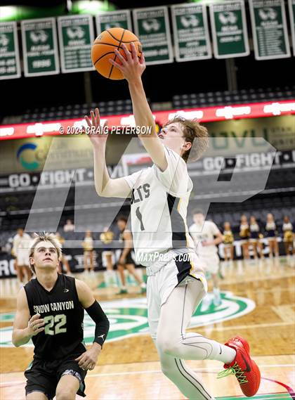 Thumbnail 2 in Snow Canyon vs. Cottonwood (UHSAA 4A Semifinals) photogallery.