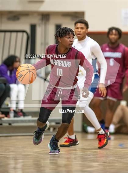 Thumbnail 2 in New Life Christian Academy vs. Living Water Christian (Veterans Showcase) photogallery.