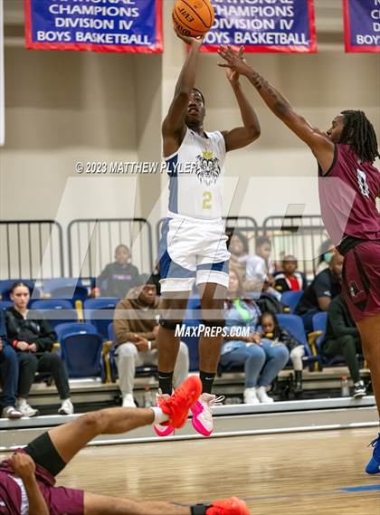 Thumbnail 2 in New Life Christian Academy vs. Living Water Christian (Veterans Showcase) photogallery.