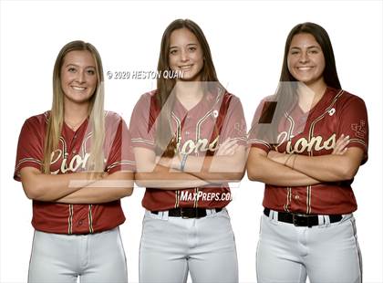 Thumbnail 3 in Trinity League Softball Media Day - JSerra Catholic photogallery.