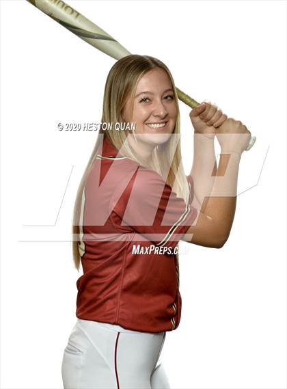 Thumbnail 2 in Trinity League Softball Media Day - JSerra Catholic photogallery.