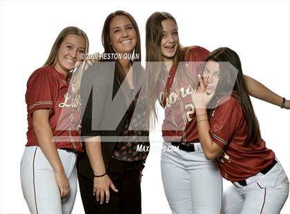 Thumbnail 2 in Trinity League Softball Media Day - JSerra Catholic photogallery.