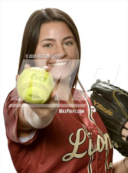 Thumbnail 1 in Trinity League Softball Media Day - JSerra Catholic photogallery.