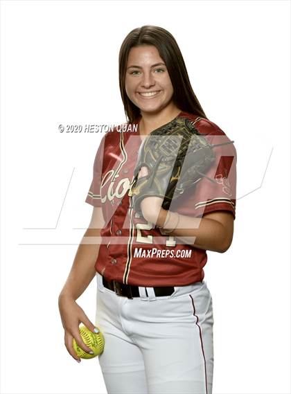 Thumbnail 1 in Trinity League Softball Media Day - JSerra Catholic photogallery.