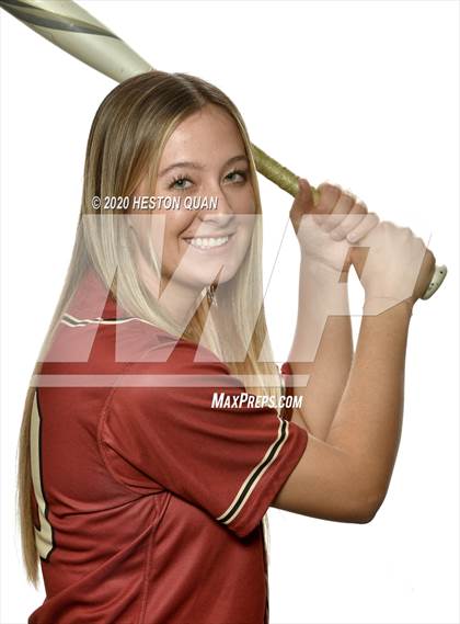 Thumbnail 1 in Trinity League Softball Media Day - JSerra Catholic photogallery.