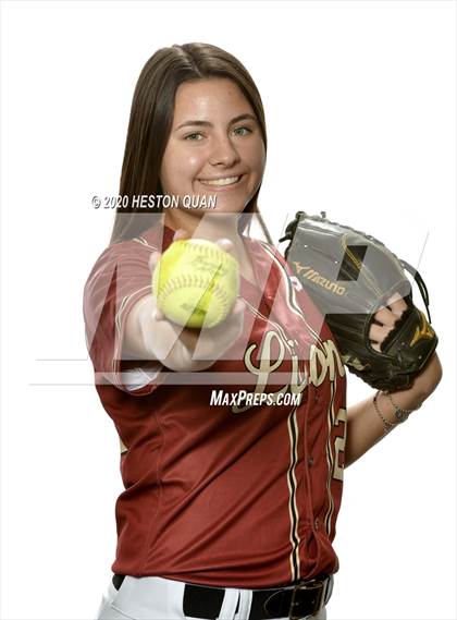 Thumbnail 2 in Trinity League Softball Media Day - JSerra Catholic photogallery.