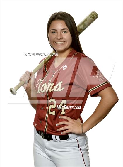 Thumbnail 3 in Trinity League Softball Media Day - JSerra Catholic photogallery.