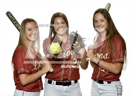 Thumbnail 3 in Trinity League Softball Media Day - JSerra Catholic photogallery.