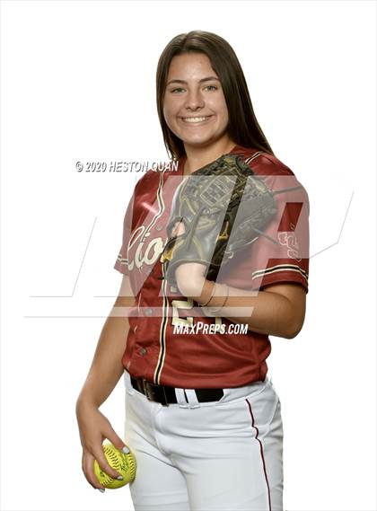 Thumbnail 2 in Trinity League Softball Media Day - JSerra Catholic photogallery.
