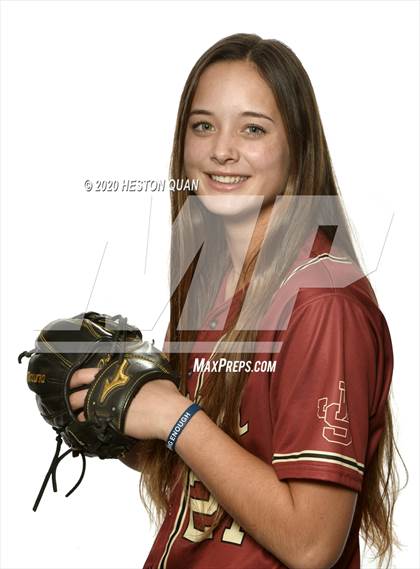 Thumbnail 2 in Trinity League Softball Media Day - JSerra Catholic photogallery.