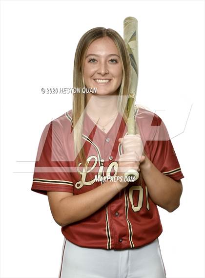 Thumbnail 1 in Trinity League Softball Media Day - JSerra Catholic photogallery.