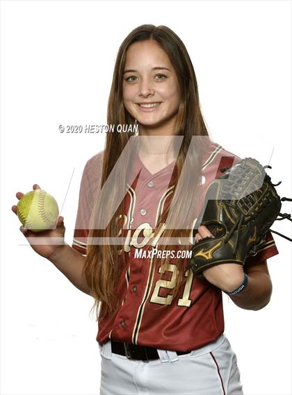 Thumbnail 2 in Trinity League Softball Media Day - JSerra Catholic photogallery.