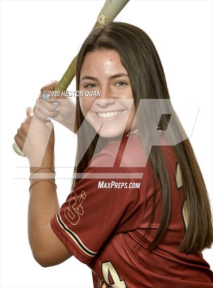 Thumbnail 1 in Trinity League Softball Media Day - JSerra Catholic photogallery.