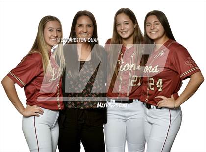 Thumbnail 3 in Trinity League Softball Media Day - JSerra Catholic photogallery.
