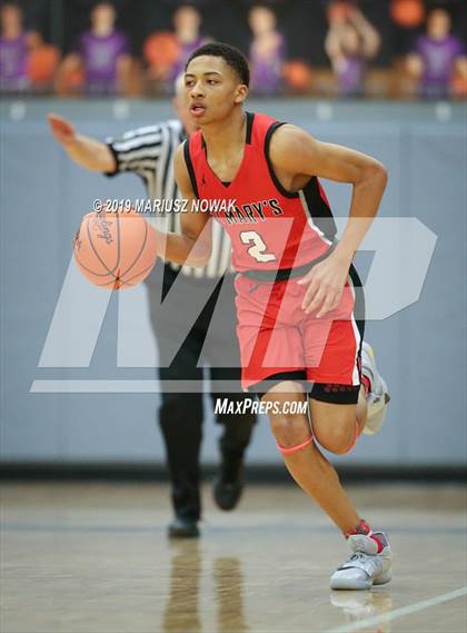 Thumbnail 2 in St. Mary Prep @ Bloomfield Hills (MHSAA Division 1 District Final) photogallery.