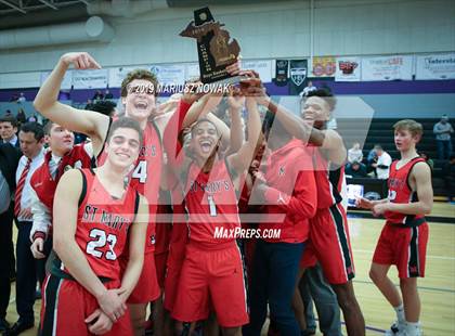 Thumbnail 2 in St. Mary Prep @ Bloomfield Hills (MHSAA Division 1 District Final) photogallery.
