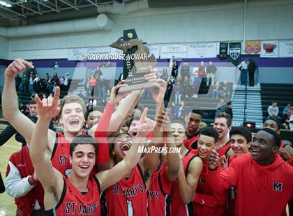 Thumbnail 1 in St. Mary Prep @ Bloomfield Hills (MHSAA Division 1 District Final) photogallery.