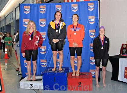 Thumbnail 3 in NCHSAA 3A Swimming Championships photogallery.