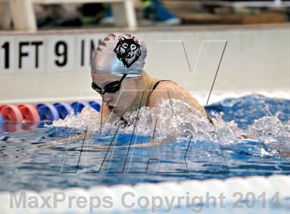 Thumbnail 1 in NCHSAA 3A Swimming Championships photogallery.