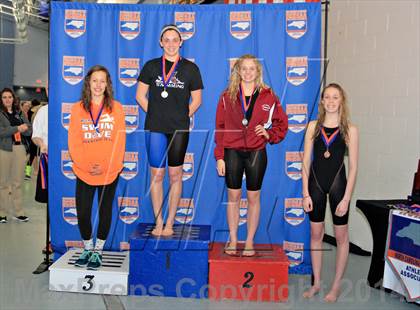 Thumbnail 2 in NCHSAA 3A Swimming Championships photogallery.