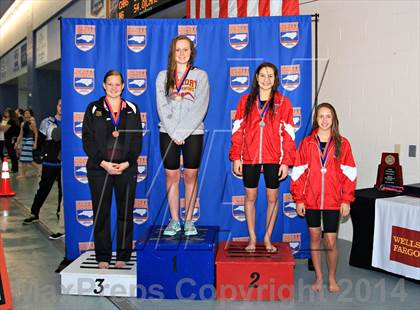 Thumbnail 2 in NCHSAA 3A Swimming Championships photogallery.