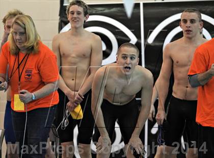 Thumbnail 3 in NCHSAA 3A Swimming Championships photogallery.