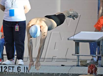 Thumbnail 1 in NCHSAA 3A Swimming Championships photogallery.
