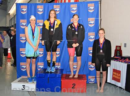 Thumbnail 3 in NCHSAA 3A Swimming Championships photogallery.